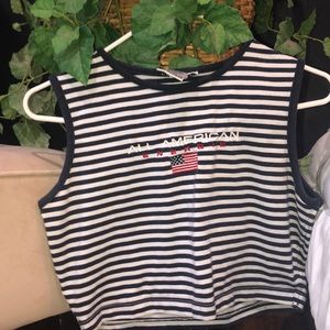 VINTAGE ALL AMERICAN CROP TOP